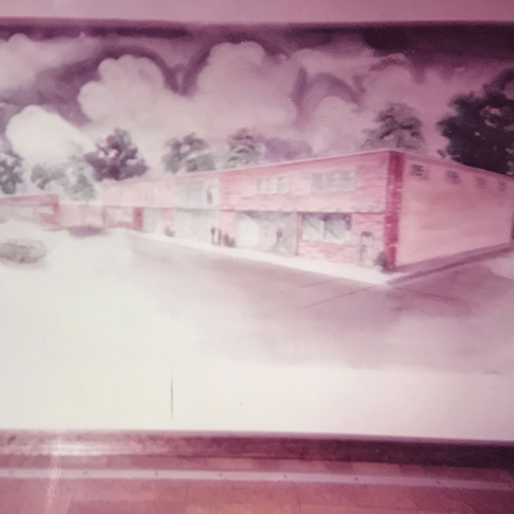 mural of the first branch